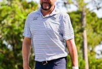 Picture of PGA Professional Michael Block walking on a golf course